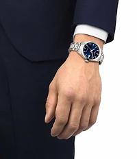 Tissot Men's Gentleman Classic Contemporary Collection Automatic Stainless Steel Bracelet Watch