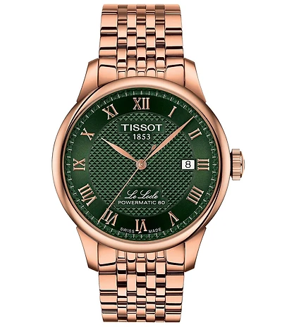 Tissot Men's Le Locle Classic Traditional Collection Automatic 316L Stainless Steel Bracelet Watch