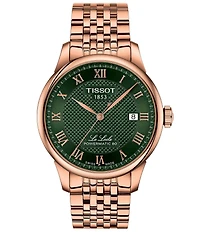 Tissot Men's Le Locle Classic Traditional Collection Automatic 316L Stainless Steel Bracelet Watch