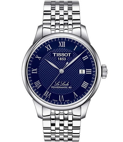 Tissot Men's Le Locle Powermatic Automatic Stainless Steel Bracelet Watch
