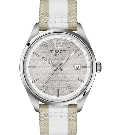 Tissot Men's PR 100 Cycling Edition Quartz Analog Fabric Strap Watch