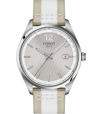 Tissot Men's PR 100 Cycling Edition Quartz Analog Fabric Strap Watch