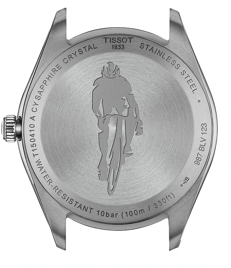 Tissot Men's PR 100 Cycling Edition Quartz Analog Fabric Strap Watch