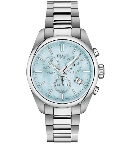 Tissot Women's PR 100 Quartz Chronograph Stainless Steel Bracelet Watch