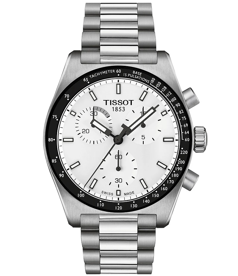 Tissot Men's PR 516 Sport Collection Automatic 316L Stainless Steel Bracelet Watch