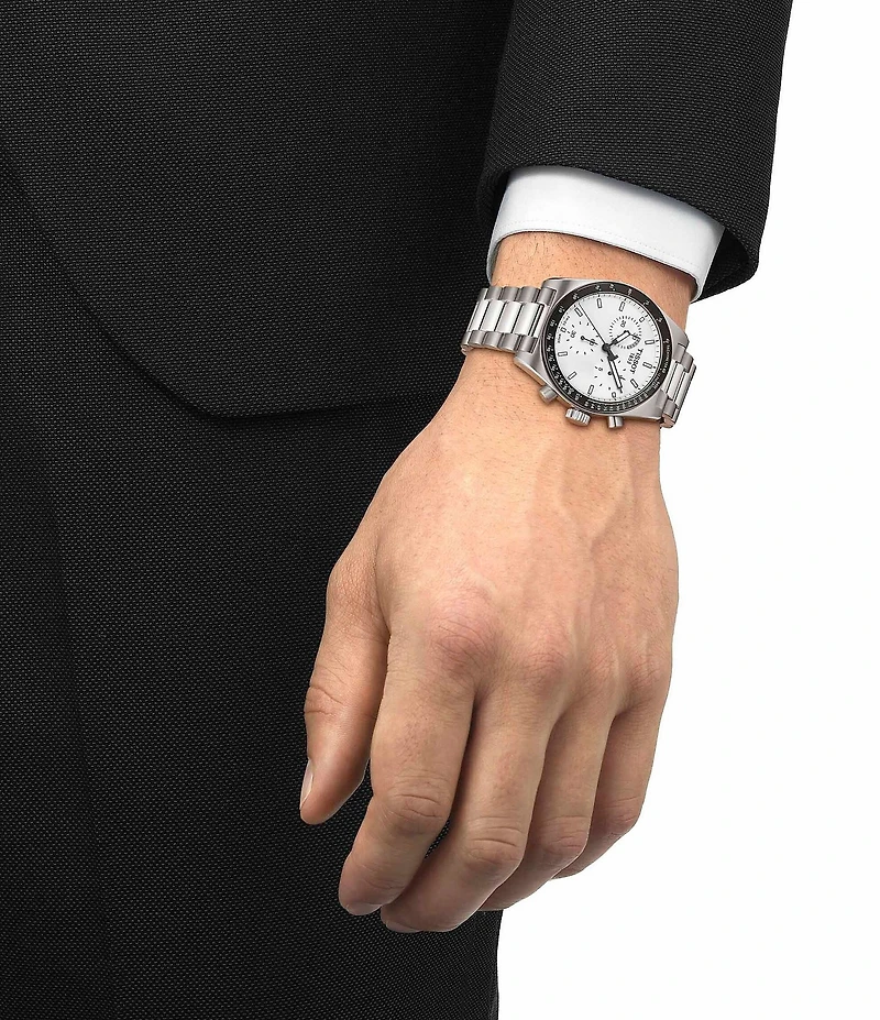 Tissot Men's PR 516 Sport Collection Automatic 316L Stainless Steel Bracelet Watch