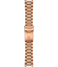 Tissot Men's PR516 Sport Collection Quartz Chronograph Rose Gold Tone Stainless Steel Bracelet Watch