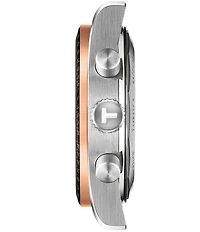 Tissot Men's PR516 Sport Collection Quartz Chronograph Two Tone Stainless Steel Bracelet Watch