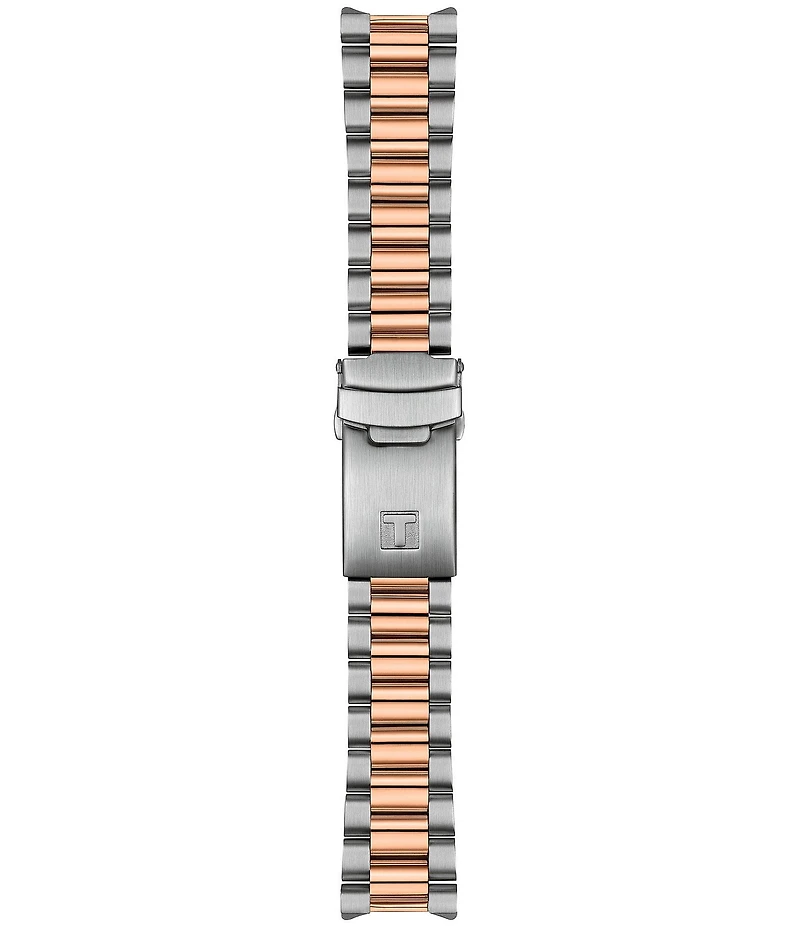 Tissot Men's PR516 Sport Collection Quartz Chronograph Two Tone Stainless Steel Bracelet Watch