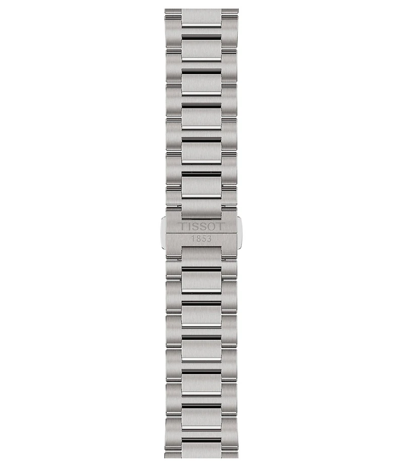 Tissot Men's PRC 100 Solar Classic Contemporary Collection Quartz Analog 316L Stainless Steel Bracelet Watch