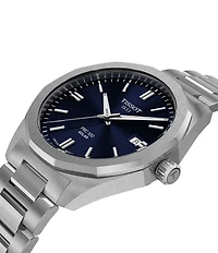 Tissot Men's PRC 100 Solar Quartz Analog Stainless Steel Bracelet Watch