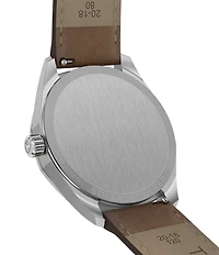 Tissot Men's PRC 100 Solar Solar Quartz Automatic Leather Strap Watch
