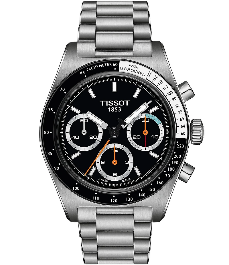 Tissot Men's Prs516 Chronograph Stainless Steel Bracelet Watch
