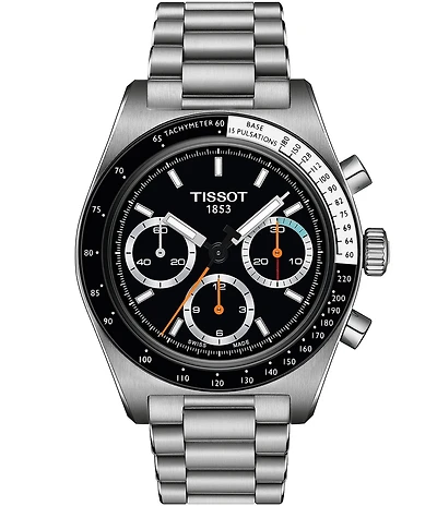 Tissot Men's Prs516 Chronograph Stainless Steel Bracelet Watch