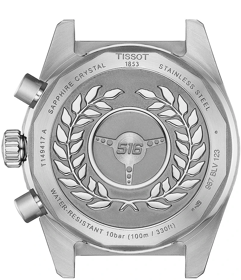 Tissot Men's Prs516 Quartz Chronograph Stainless Steel Bracelet Watch