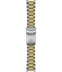 Tissot Men's Prs516 Quartz Chronograph Two Tone Stainless Steel Bracelet Watch