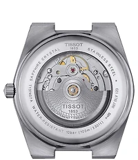 Tissot Men's Gridded PRX Powermatic 80 Automatic Stainless Steel Watch