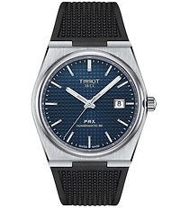 Tissot Men's Gridded PRX Powermatic 80 Automatic Stainless Steel Watch