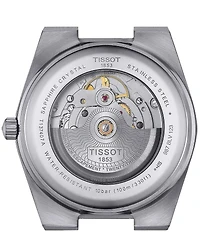 Tissot Men's Gridded PRX Powermatic 80 Automatic Stainless Steel Watch