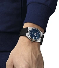 Tissot Men's Gridded PRX Powermatic 80 Automatic Stainless Steel Watch