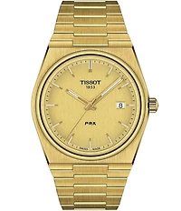 Tissot Men's Prx Quartz Analog Gold Stainless Steel Bracelet Watch