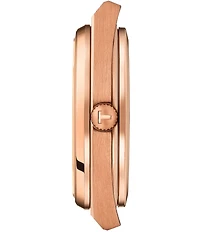 Tissot Men's Prx Tonneau Automatic Rose Gold Stainless Steel Bracelet Watch