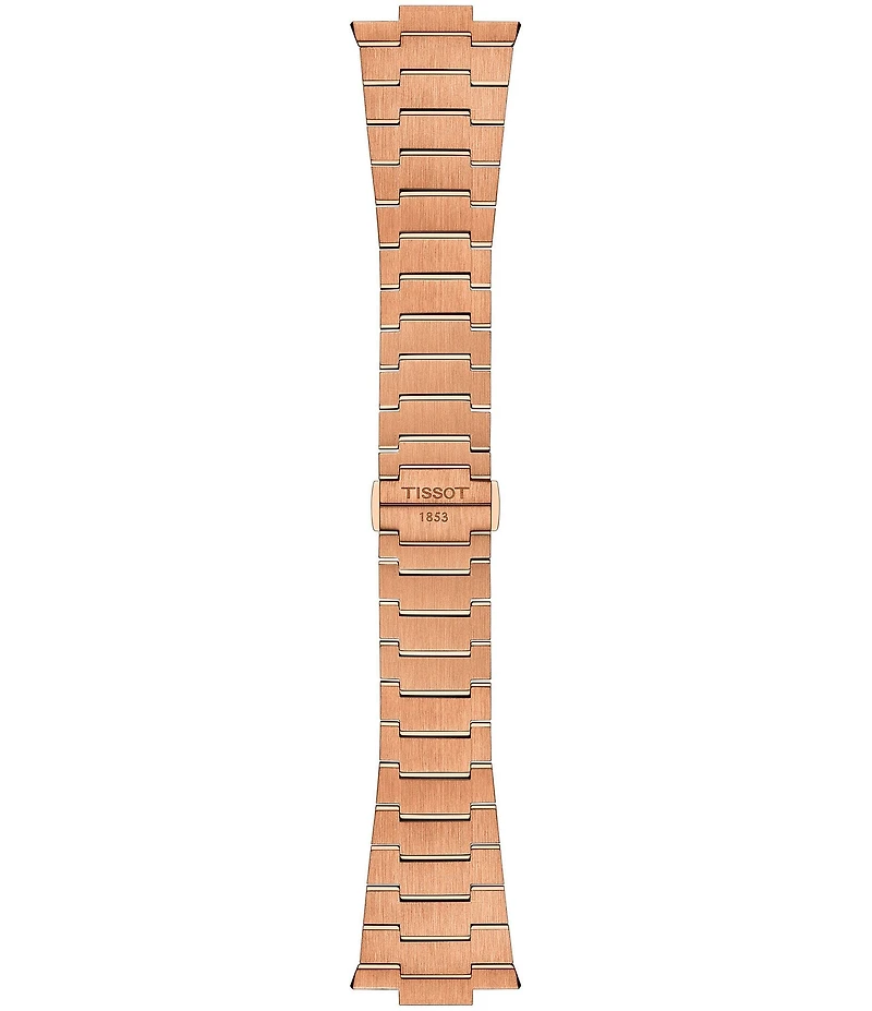 Tissot Men's Prx Tonneau Automatic Rose Gold Stainless Steel Bracelet Watch