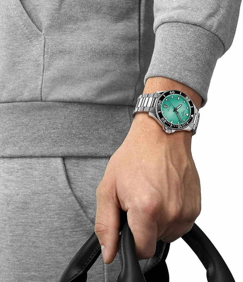 Tissot Men's Seastar 1000 Quartz Analog Stainless Steel Bracelet Watch