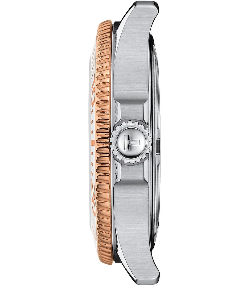Tissot Men's Seastar 1000 Quartz Analog Two Tone Stainless Steel Bracelet Watch