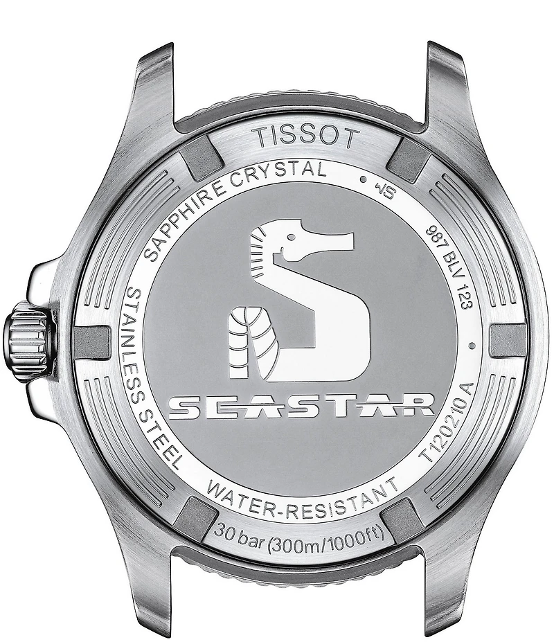Tissot Men's Seastar 1000 Quartz Analog Two Tone Stainless Steel Bracelet Watch