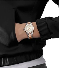 Tissot Men's Seastar 1000 Quartz Analog Two Tone Stainless Steel Bracelet Watch