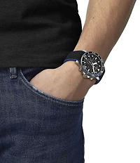 Tissot Men's Seastar 1000 Quartz Chronograph Grey Strap Watch
