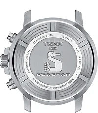 Tissot Men's Seastar 1000 Quartz Chronograph Grey Strap Watch