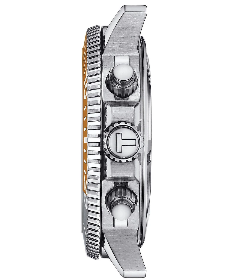 Tissot Men's Seastar 1000 Quartz Chronograph Grey Strap Watch