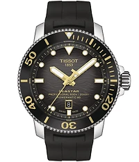 Tissot Men's Seastar 2000 Professional Powermatic Sport Collection Automatic Rubber Strap