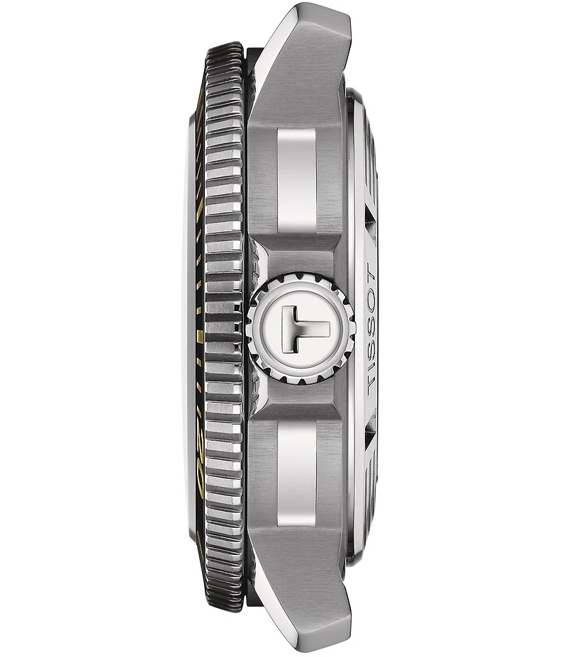 Tissot Men's Seastar 2000 Professional Powermatic Sport Collection Automatic Rubber Strap