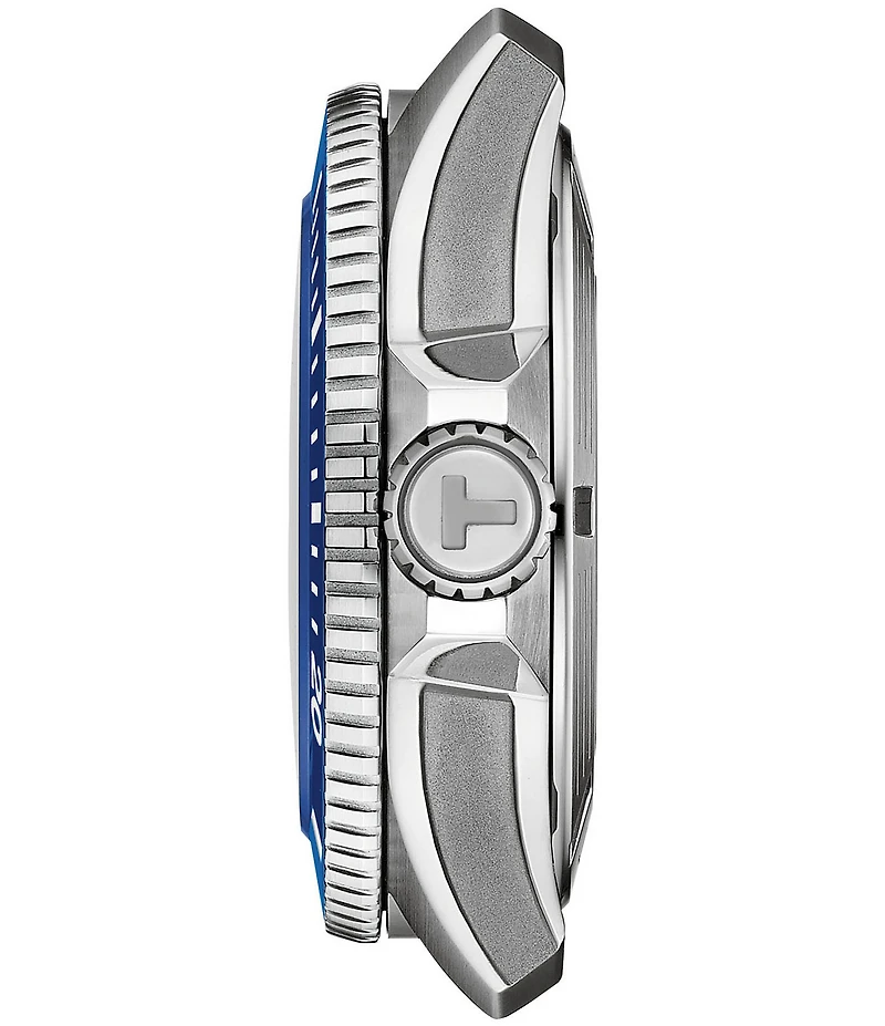 Tissot Men's Seastar GTS 2000 Powermatic 80 Automatic Rubber Strap Watch