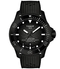 Tissot Men's Seastar GTS 2000 Powermatic 80 Automatic Rubber Strap Watch