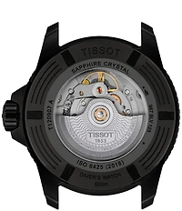 Tissot Men's Seastar GTS 2000 Powermatic 80 Automatic Rubber Strap Watch