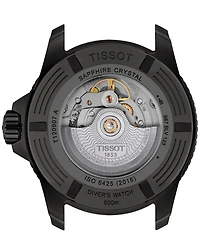 Tissot Men's Seastar GTS 2000 Powermatic 80 Automatic Rubber Strap Watch