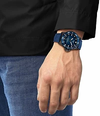 Tissot Men's Seastar GTS 2000 Powermatic 80 Automatic Rubber Strap Watch