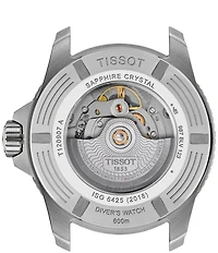 Tissot Men's Seastar GTS 2000 Powermatic 80 Automatic Rubber Strap Watch