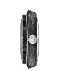 Tissot Unisex Sideral Tonneau Powermatic 80 Sport Collection Automatic Rubber Strap Watch