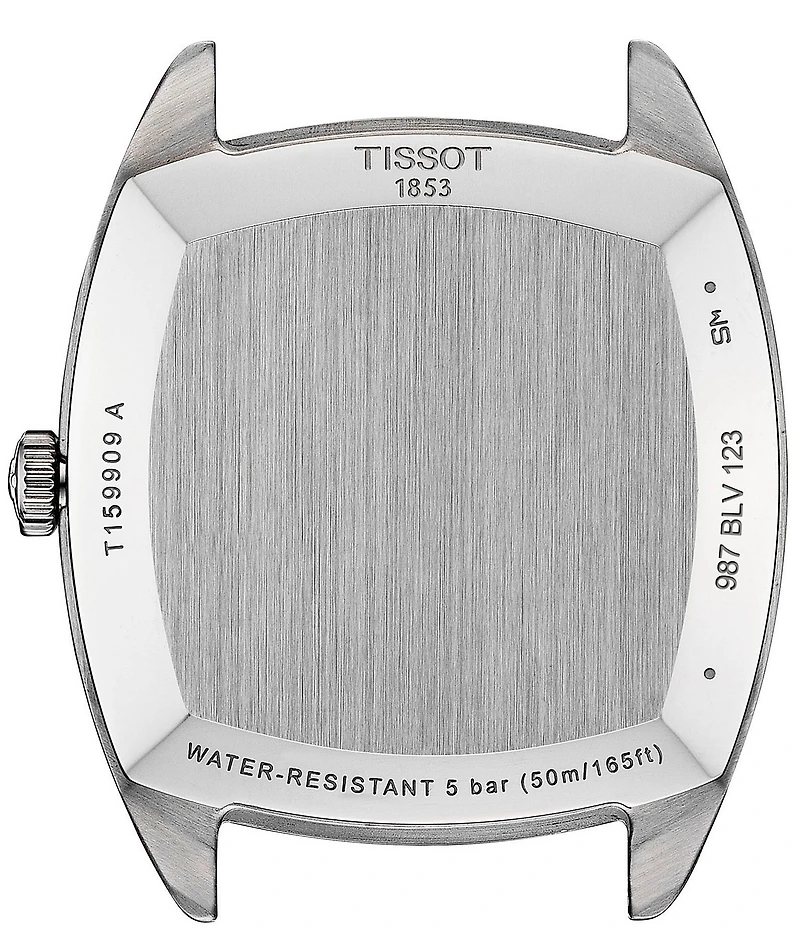 Tissot Men's Stylist Quartz Analog Leather Strap Watch