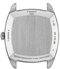 Tissot Men's Stylist Quartz Analog Leather Strap Watch