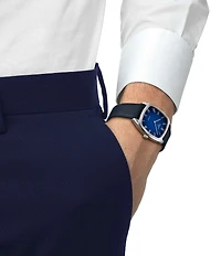 Tissot Men's Stylist Quartz Analog Leather Strap Watch