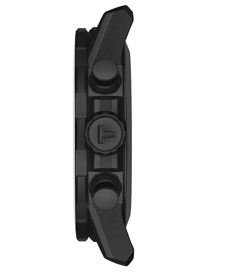 Tissot Men's Supersport Basketball Edition Chronograph Black Leather Strap Watch