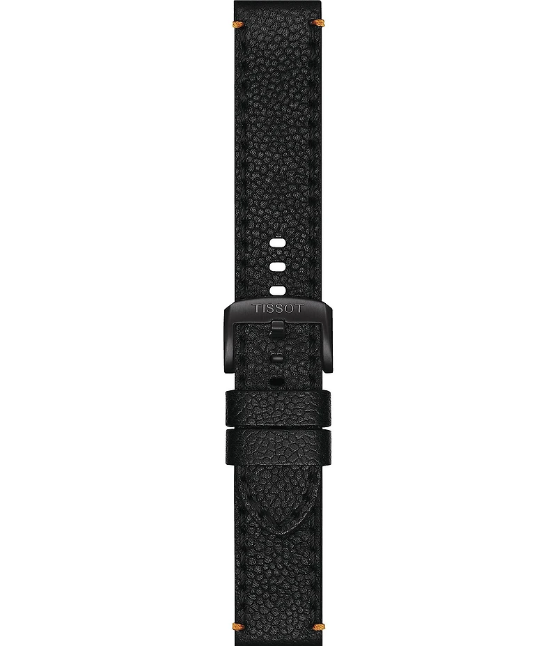 Tissot Men's Supersport Basketball Edition Chronograph Black Leather Strap Watch