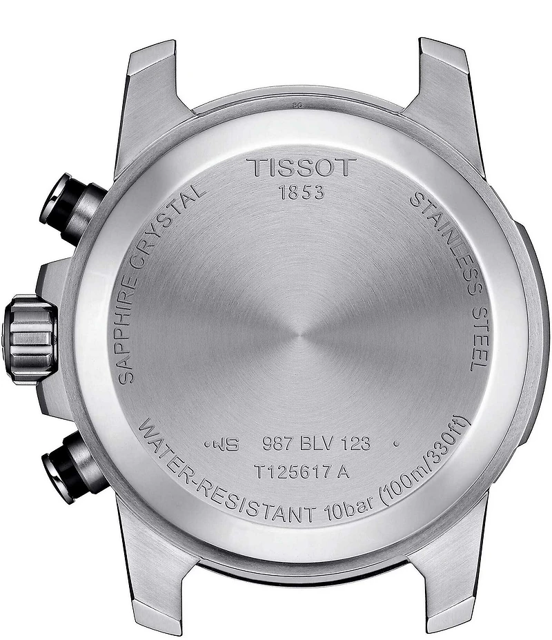 Tissot Men's Supersport Chronograph Fabric Strap Watch