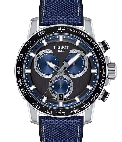 Tissot Men's Supersport Chronograph Fabric Strap Watch